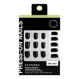 Kit unghie finte riutilizzabili, patch adesivi - Effetto gel professionale